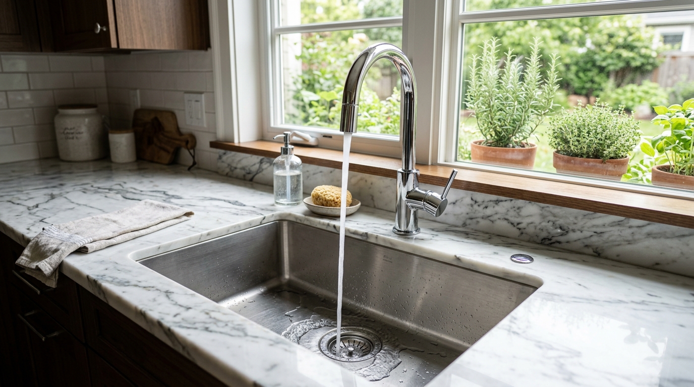 Kitchen Sink Drain Cleaning in Ada