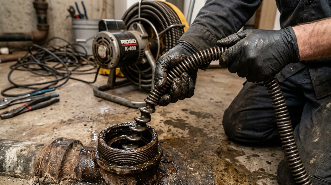 Professional Drain Snaking Service