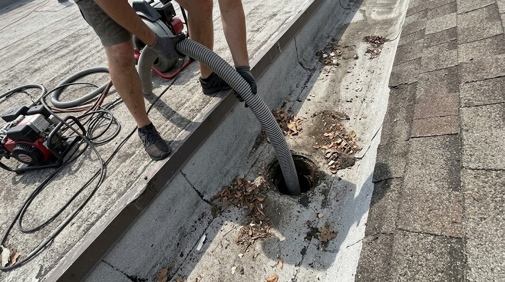 Roof Drain Cleaning in Ada
